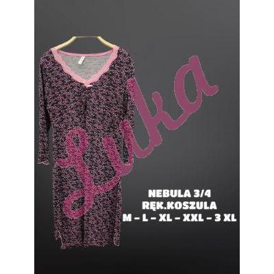 Women's turkish Nightgown Nebula 12916