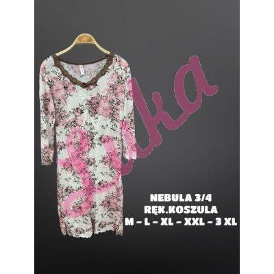 Women's turkish Nightgown Nebula 12911