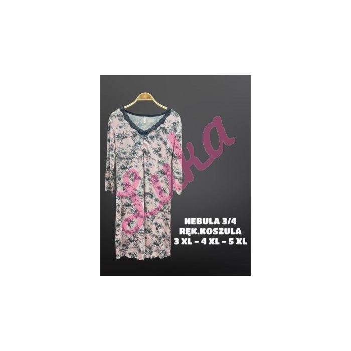 Women's turkish Nightgown Nebula 12920BIG