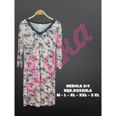 Women's turkish Nightgown Nebula 12920