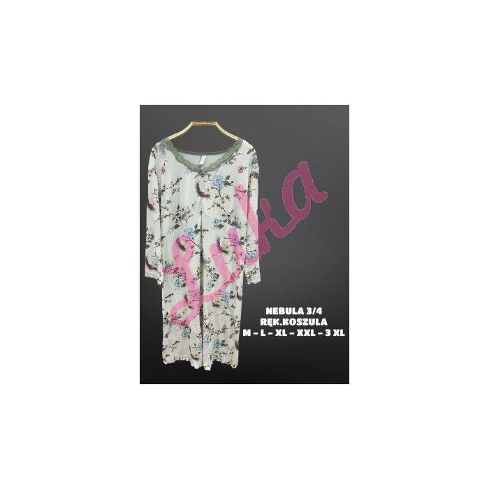 Women's turkish Nightgown Nebula 12912