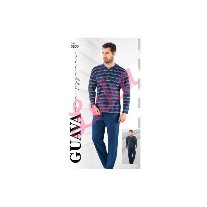 Men's turkish Pajama Guava 5102