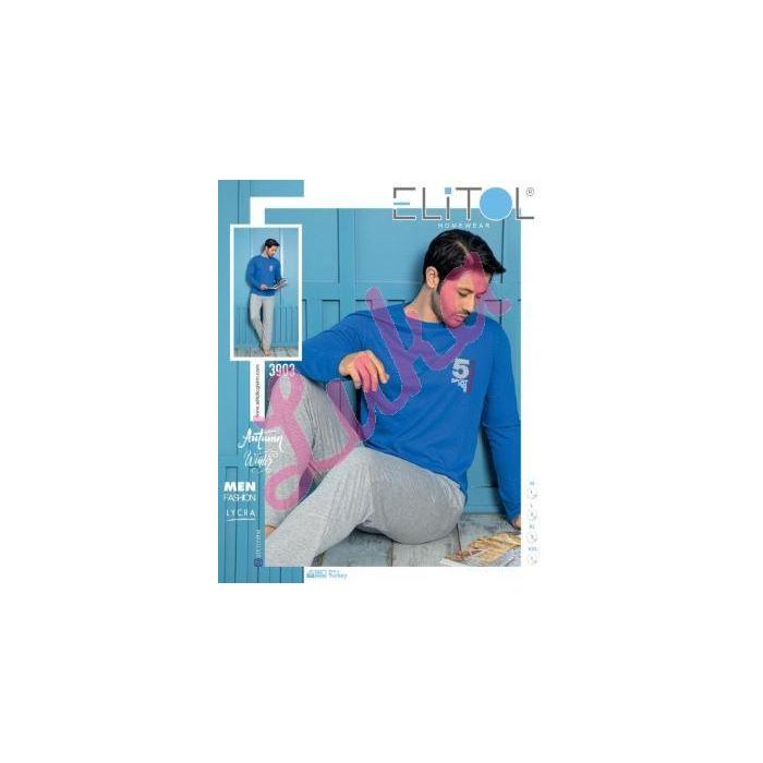 Men's turkish Pajama Elitol 3901