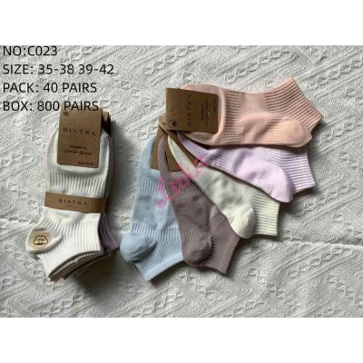 Women's Low Cut Socks Bixtra C023