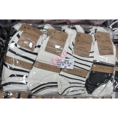 Women's Low Cut Socks Bixtra C059