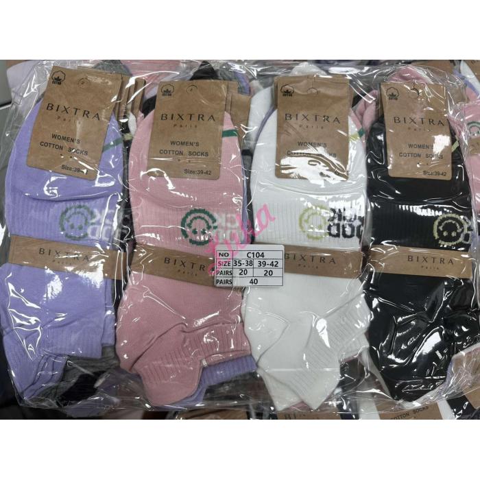 Women's Low Cut Socks Bixtra C056