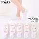 Women's low cut socks So&Li BL4011-1