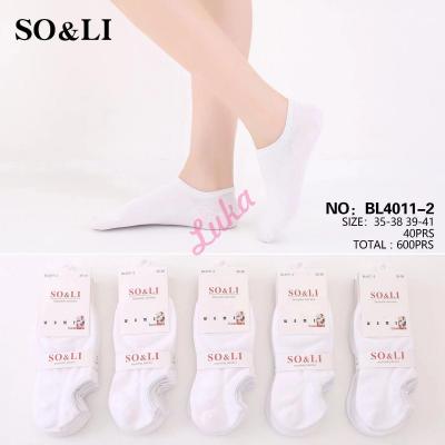 Women's low cut socks So&Li BL4011-1