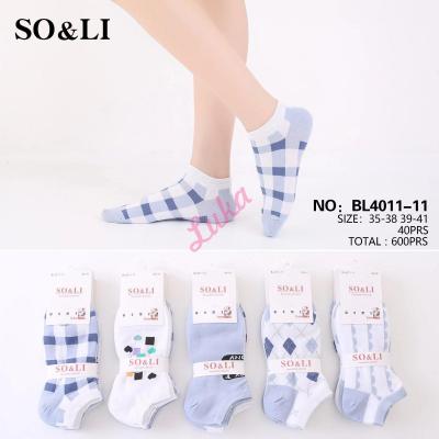 Women's Socks So&Li BL4011-11
