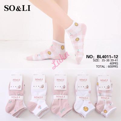 Women's Socks So&Li BL4011-12
