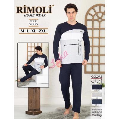 Piżama męska turecka Rimoli 1025