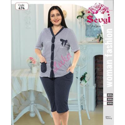 Women's turkish pajamas Sevgi 474