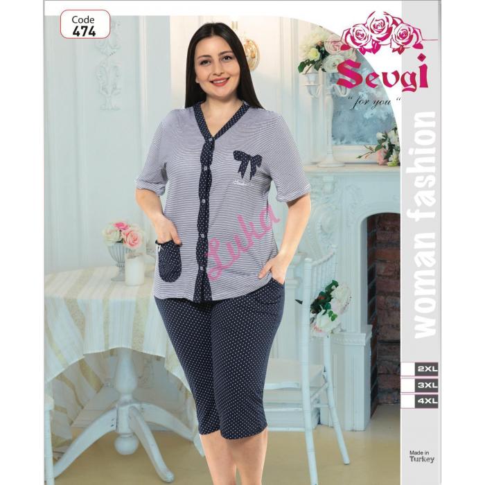 Women's turkish pajamas Sevgi 493