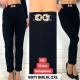 Women's black leggings WARM 8013