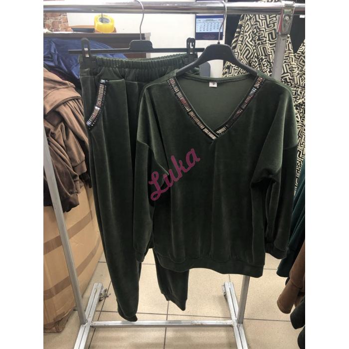 Komplet damski Polska NOO-621 Welur