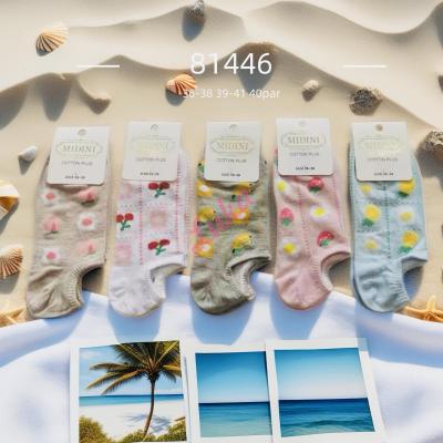 Women's low cut socks 81434