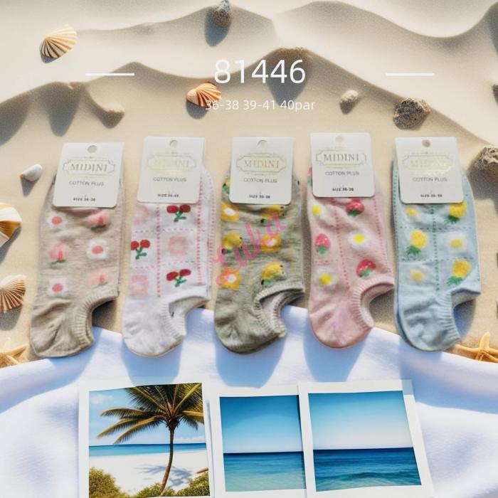 Women's low cut socks 81434