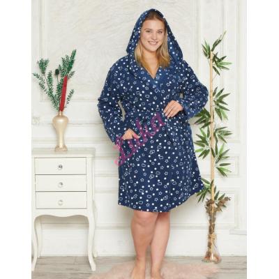 Szlafrok damski polar Morella mor-GD-1-14004