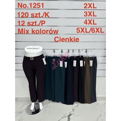Spodnie damskie FYV LOWONG no-1295
