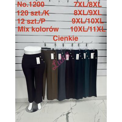 Spodnie damskie FYV LOWONG no-1279