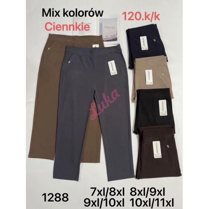 Spodnie damskie FYV LOWONG no-1260