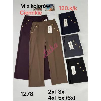 Spodnie damskie FYV LOWONG no-1277