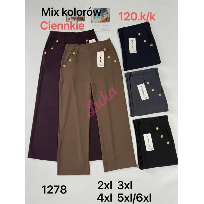 Spodnie damskie FYV LOWONG no-1277