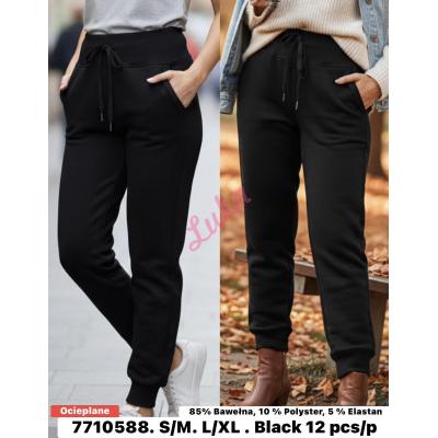 Spodnie damskie ocieplane 7710588