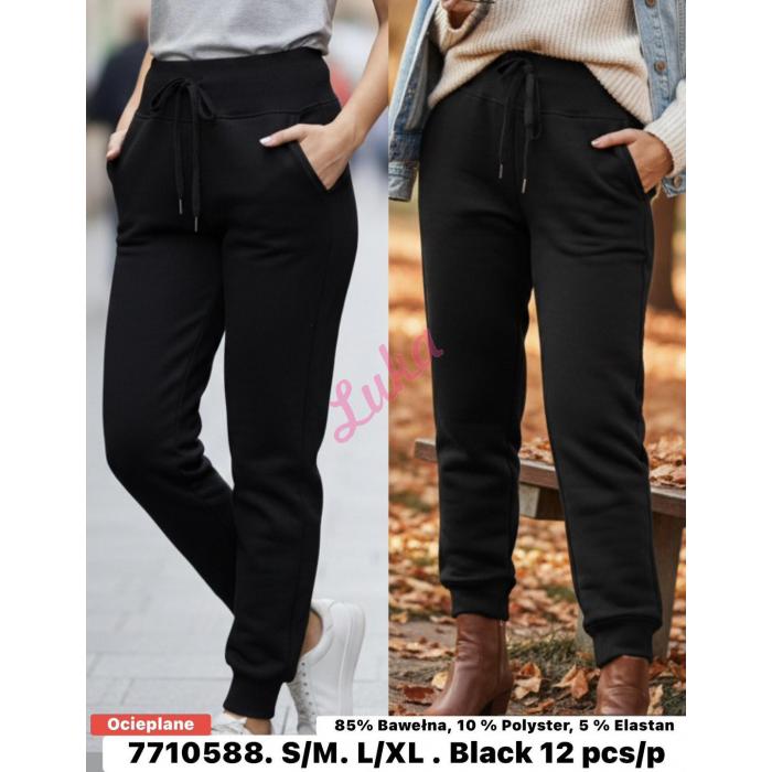 Spodnie damskie ocieplane 7710588