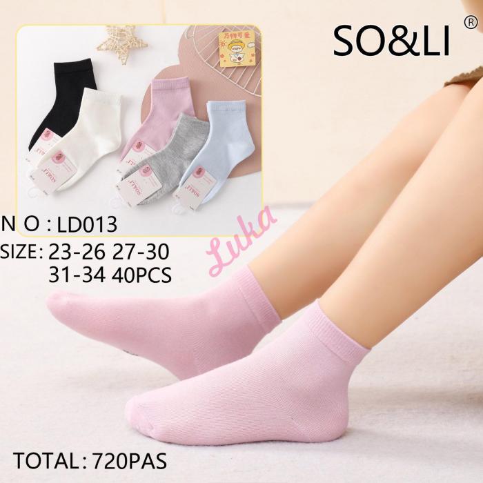 Skarpety damskie So&Li LD-012