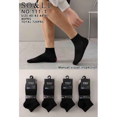 Men's socks SO&LI 111-1