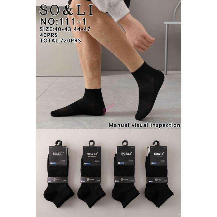 Men's socks SO&LI LY81001-31