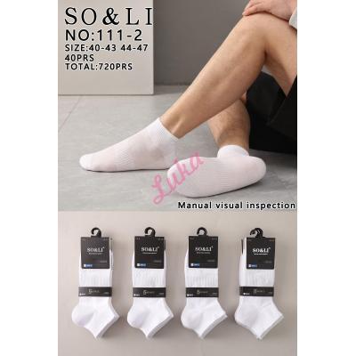 Men's socks SO&LI 111-2