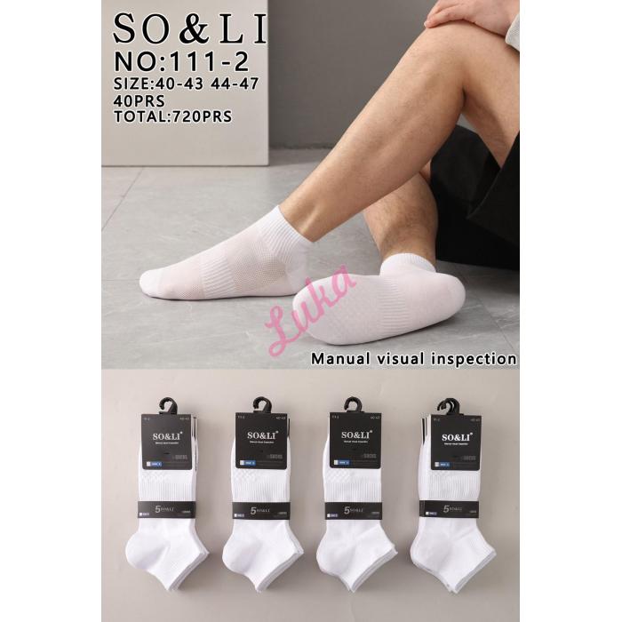 Men's socks SO&LI 111-1