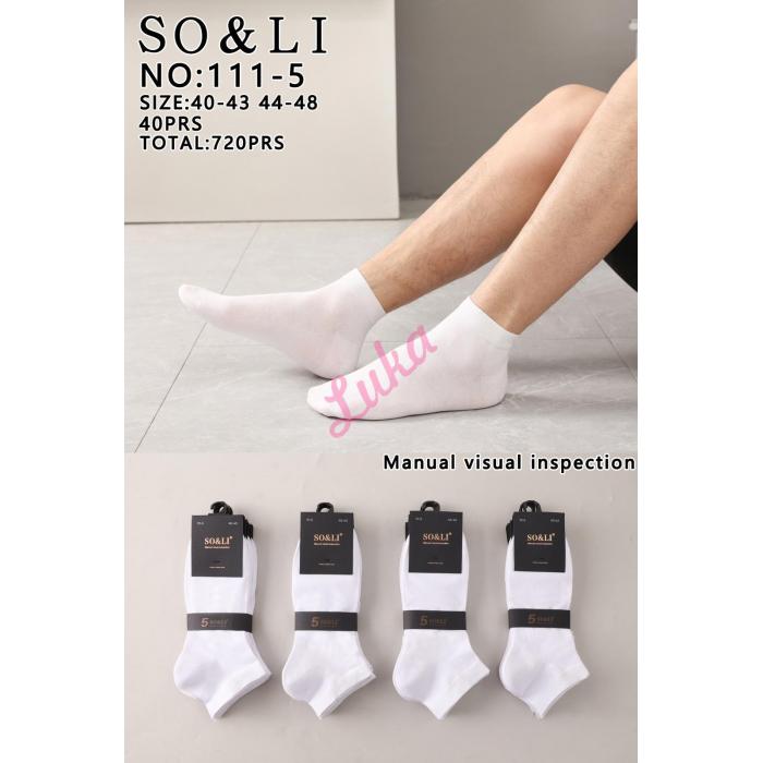 Men's socks SO&LI 111-2