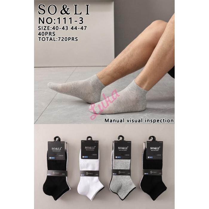 Men's socks SO&LI 111-5