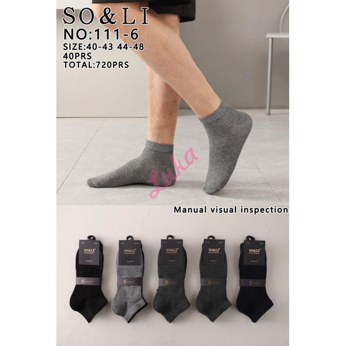 Men's socks SO&LI 111-3