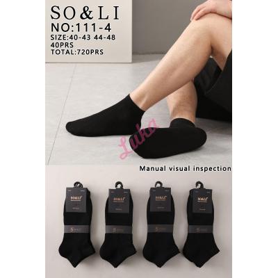 Men's socks SO&LI 111-4