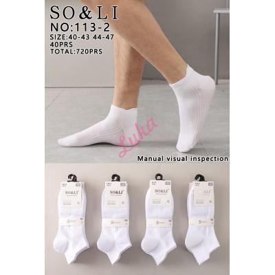 Men's socks SO&LI 113-2
