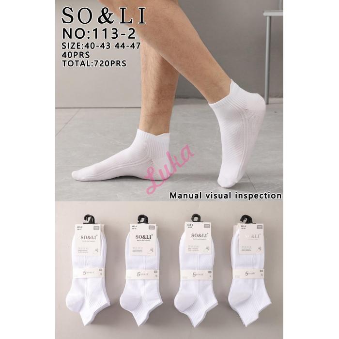 Men's socks SO&LI 113-3