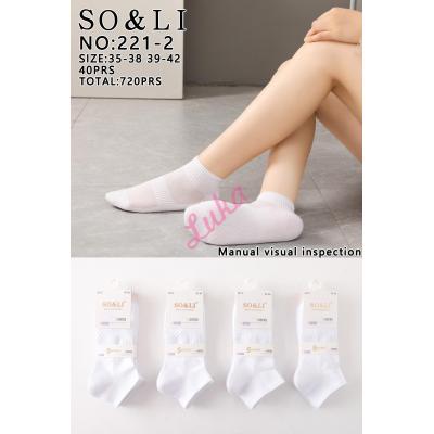 Women's Socks So&Li 221-2