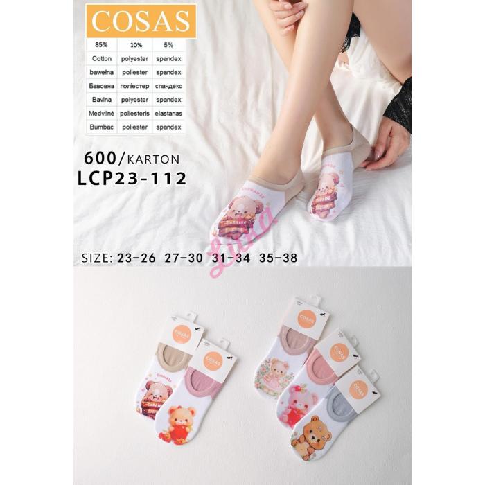 Women's low cut socks bamboo Cosas LM18-103