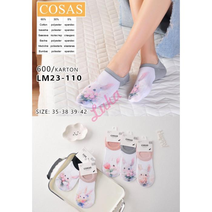 Women's low cut socks Cosas LCP23-113