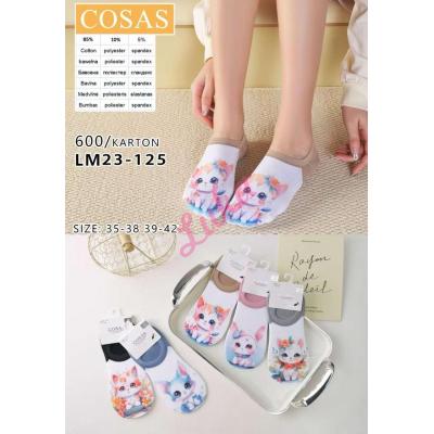 Women's low cut socks Cosas LCP23-119