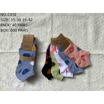 Women's Low Cut Socks Bixtra C012