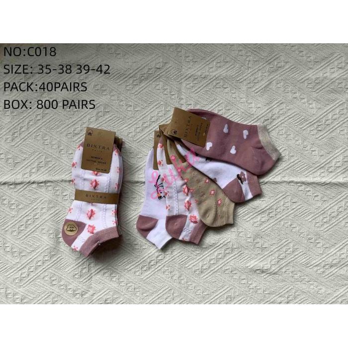 Women's Low Cut Socks Bixtra C018
