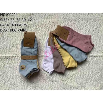 Women's Low Cut Socks Bixtra C021
