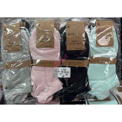 Women's Low Cut Socks Bixtra C101