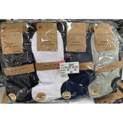 Women's Low Cut Socks Bixtra D001