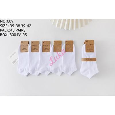 Women's Low Cut Socks Bixtra C08